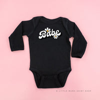 Daisy - Babe - w/ Full Daisy on Back - Child Long Sleeve Tee