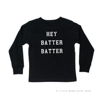 Hey Batter Batter - Child Long Sleeve Tee