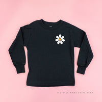 Pocket Daisy on Front w/ Have a Great Daysy on Back - Child Long Sleeve Tee