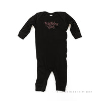 Birthday Girl - New Cursive - Baby Sleeper