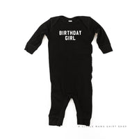 Birthday Girl - Block Font - Baby Sleeper