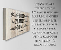 Bless The Food Before Us 2 - Canvas