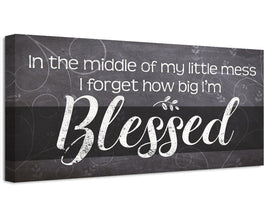 Blessed - Canvas
