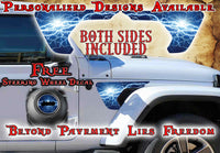fender vent for the JL or JT 2018 or newer Blue Lightning