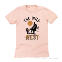 THE WILD WEST - Distressed Design - Unisex Tee