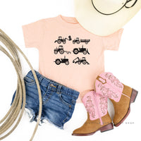 6 Tractors - Child Tee