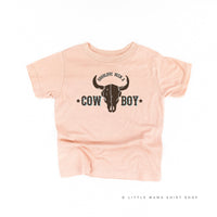 Should've Been a Cowboy - Distressed Design - Child Tee