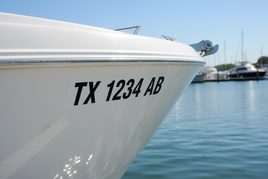 Boat Registration Numbers