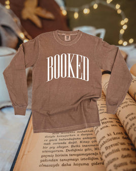Booked - Long Sleeve Comfort Colors Tee