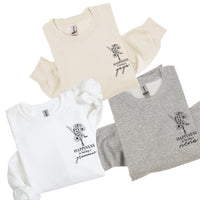 Bouquet Style - "Happiness Is Being a _______" (pocket) - (Choose Your Name) - BASIC Fleece