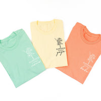 Bouquet Style - "Happiness Is Being a _______" (pocket) - (Choose Your Name) - Unisex Tee