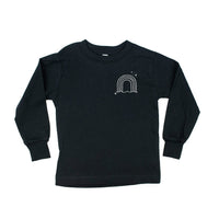 Rainbow Pocket - These Are the Good Old Days - Child Long Sleeve Tee