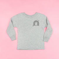 Rainbow Pocket - These Are the Good Old Days - Child Long Sleeve Tee