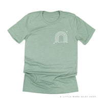 Rainbow Pocket - These Are The Good Old Days - Unisex Tee