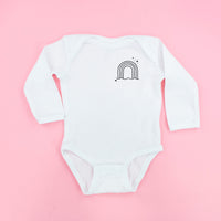 Rainbow Pocket - These Are the Good Old Days - Child Long Sleeve Tee