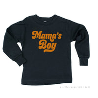 Retro Mama's Boy - Child Long Sleeve Tee