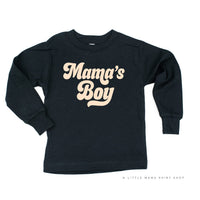 Retro Mama's Boy - Child Long Sleeve Tee