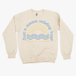 Just a Mama Raising Boys - Son Up To Son Down (Plural) - BASIC Fleece