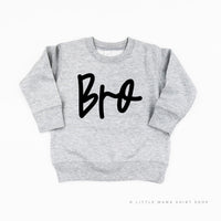 Bro (Cursive) - Child Sweater