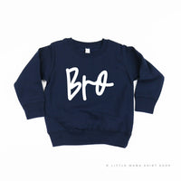Bro (Cursive) - Child Sweater