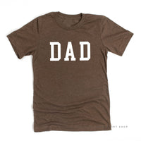 Dad - Varsity Straight Line - Unisex Tee