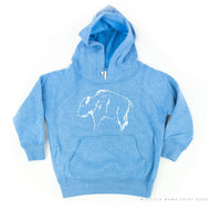 Buffalo - Hand Drawn - Child Hoodie