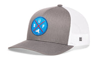 Buffalo Trucker Hat  |  Blue Red BUF X  |  Snapback