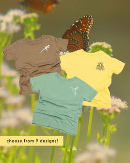 Bugs N' Things Pocket Tee - (Choose Your Insect/Critter) - Child Tee