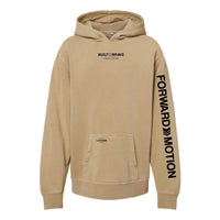 BUILT BRAVE HOODIE - Embroidered/Printed Adult Pigment
