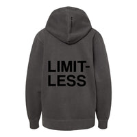 BUILT BRAVE HOODIE - Embroidered/Printed Youth Pigment