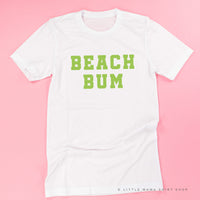 Beach Bum (front) / Ocean Sunset (back) - Unisex Tee