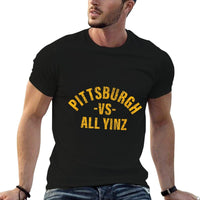 Retro Pittsburgh Vs All Yinz Funny Pittsburghese Souvenir  Tagless Design T-Shirt