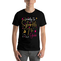 Ready To Sparkle 7th Grade Back To School Gifts For Girls  Quick-drying T-Shirt
