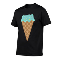 Funny Ice Cream T-shirt - Gift For Cool Kids And Toddlers  Oversized Silhouette T-Shirt