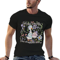 Mother Baby Nurse Silly Goose MBU NICU Postpartum Nursing  Slim-fit Cut T-Shirt