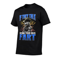 Funny Alpha Wolf Meme Cringe Werewolf Unisex Adults Ns Black Small  Summer-ready Fabric T-Shirt