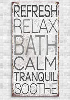 Calm Bath - Canvas