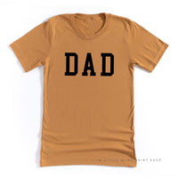 Dad - Varsity Straight Line - Unisex Tee
