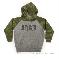 CUSTOM EMBROIDERED OUTLINE NAME - CHILD HOODIE