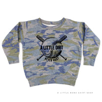 Baseball - A Little Dirt Never Hurt - Child Sweater