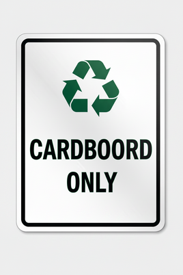 Cardboard Only- 18x12