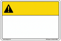 Caution ANSI Blank