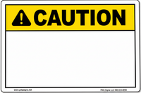 Caution ANSI Header