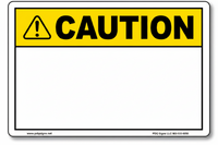 Custom OSHA Labels & Signs