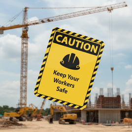 Caution Construction Signs