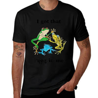 I Got That Frog In Me Funny For Men Women  Summer-ready Fabric T-Shirt