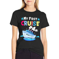 My First Cruise, Girls, Boys, Kids, Funny Vacation Cruise  Odor-resistant T-Shirt