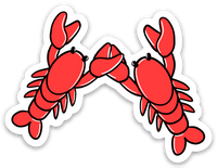 Lobster Love Vinyl Sticker You're My Lobster