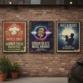 Large Format Posters (Singles)