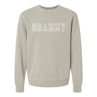 Embroidered PIGMENT Crewneck - OUTLINE NAME - ENTER YOUR CUSTOM NAME! (White Thread)